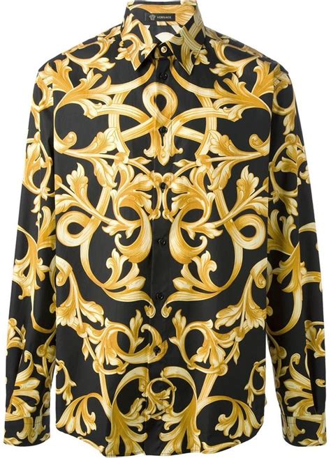 chemise versace farfetch|versace shirts online.